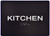 TACTILE HOTEL KITCHEN SIGN