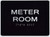 ADA METER ROOM SIGN