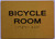 HOTEL BICYCLE ROOM SIGN