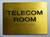 ADA TELECOM ROOM SIGN