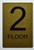 HOTEL DIRECTIONAL SIGN FLOOR 2