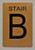 HOTEL ADA STAIRS B SIGN