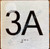 ADA APARTMENT NUMBER 3A SIGN