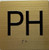 HOTEL ADA PH ELEVATOR JAMB PLATE SIGN