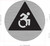 BRAILLE RESTROOM SIGN
