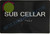 HOTEL DIRECTIONAL SIGN BLACK FLOOR NUMBER - (SUB CELLAR)
