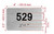 HOTEL APARTMENT NUMBER 529 SIGN