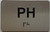 TACTILE HOTEL APARTMENT NUMBER PH SIGN