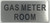 GAS METER ROOM SIGN (BRUSH ALUMINIUM)-The Mont argent line