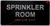 HOTEL ADA SPRINKLER ROOM SIGN