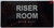 HOTEL ADA RISER ROOM SIGN