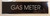 SIGN GAS METER