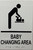 HOTEL DIRECTIONAL SIGN BABY CHANGING AREA