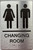 HOTEL ADA CHANGING ROOM / UNISEX CHANGING ROOM SIGN