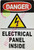 Danger Electrical Panel Inside Hpd Sign