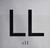 LL Floor Elevator Jamb Plate - Sign