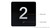 2nd Floor Elevator Jamb Plate - with Braille and Raised Number-Elevator Floor Number -Building Sign
