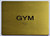 Gym-Tactile Sign