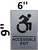 NYC Accessible EXIT-Tactiles Sign