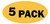 Pipe Marking- Gas  with Arrow (Sticker Yellow) Safety Sign