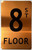 8th Floor  Building Sign