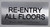 RE-Entry All Floors Silver Sign-Tactile Signs -Tactile Touch Braille Sign-Tactile Signs