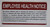 Restaurant/Food Facility Employee Health Notice SIGNAGE