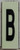 PHOTOLUMINESCENT DOOR NUMBER B HPD SIGN HEAVY DUTY / GLOW IN THE DARK "DOOR NUMBER" HPD SIGN HEAVY DUTY
