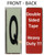 PHOTOLUMINESCENT DOOR NUMBER Q SAFETY SIGNHEAVY DUTY / GLOW IN THE DARK "DOOR NUMBER" SAFETY SIGNHEAVY DUTY