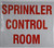 Sprinkler Control Valve   Sign
