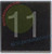 ELEVATOR FLOOR NUMBER 11 SIGN- ELEVATOR JAMB PLATE FLOOR 11 SIGN