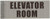 Elevator Room Sign-Two-Sided/Double Sided Projecting, Corridor and Hallway Sign