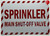 SPRINKLER MAIN SHUT-OFF VALVE SIGN