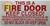 THIS IS A FIRE DOOR KEEP CLOSED DOB SIGN