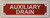 AUXILIARY DRAIN Hpd Sign