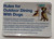 NYC RESTURANT REQUIRED SIGN-RULES FOR OUTDOOR DINING WITH DOGS STICKER
