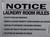 Laundry Room Rules SIGNAGE