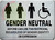 GENDER NEUTRAL RESTROOM SIGN- ANYONE CAN USE THIS BATHROOM REGARDLESS OF GENDER IDENTITY DOB SIGN