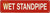 WET STANDPIPE SIGN, Fire Safety SIGNAGE