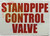 Standpipe Control Valve SIGNAGE