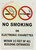 NO Smoking OR Electronic Cigarettes Within 15 FEET HPD SIGN