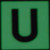 PHOTOLUMINESCENT DOOR NUMBER U BUILDING SIGNHEAVY DUTY / GLOW IN THE DARK "DOOR NUMBER" BUILDING SIGNHEAVY DUTY