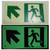 PHOTOLUMINESCENT EXIT SIGNAGE HEAVY DUTY / GLOW IN THE DARK "EXIT" SIGNAGE HEAVY DUTY