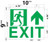 PHOTOLUMINESCENT EXIT BUILDING SIGNHEAVY DUTY / GLOW IN THE DARK "EXIT" BUILDING SIGNHEAVY DUTY