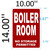 Boiler Room   Signage