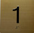 1 ST FLOOR Elevator Jamb Plate SIGNAGE With Braille and raised number-Elevator FLOOR 1 number SIGNAGE