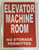 ELEVATOR MACHINE ROOM