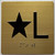 STAR L Elevator Jamb Plate SIGNAGE With Braille and raised number-Elevator STAR LOBBY floor number SIGNAGE STAR L Elevator Jamb Plate SIGNAGE With Braille and raised number-Elevator STAR LOBBY floor number SIGNAGE