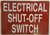 ELECTRICAL SHUT OFF SWITCH