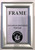 silver Poster Frame 6x9 Inches, snap frame, Outdoor Poster Display Unit
